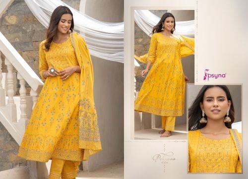 Psyna Pehnava Vol 4 Fancy Kurti With Bottom Dupatta Collection